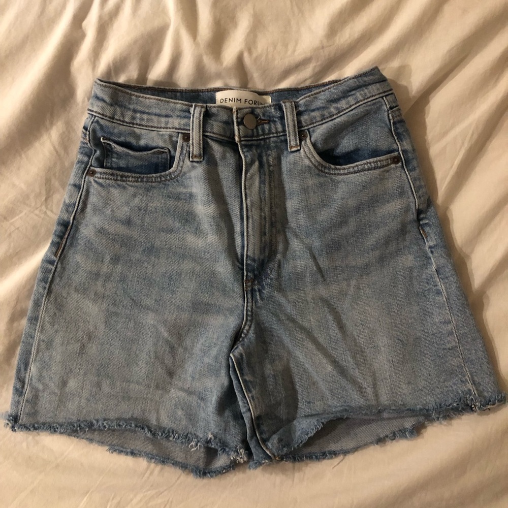 Denim Forum Arlo Mid Thigh Shorts